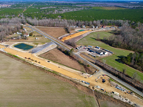 Nansemond Parkway/Wilroy Road Overpass Over Commonwealth Railway