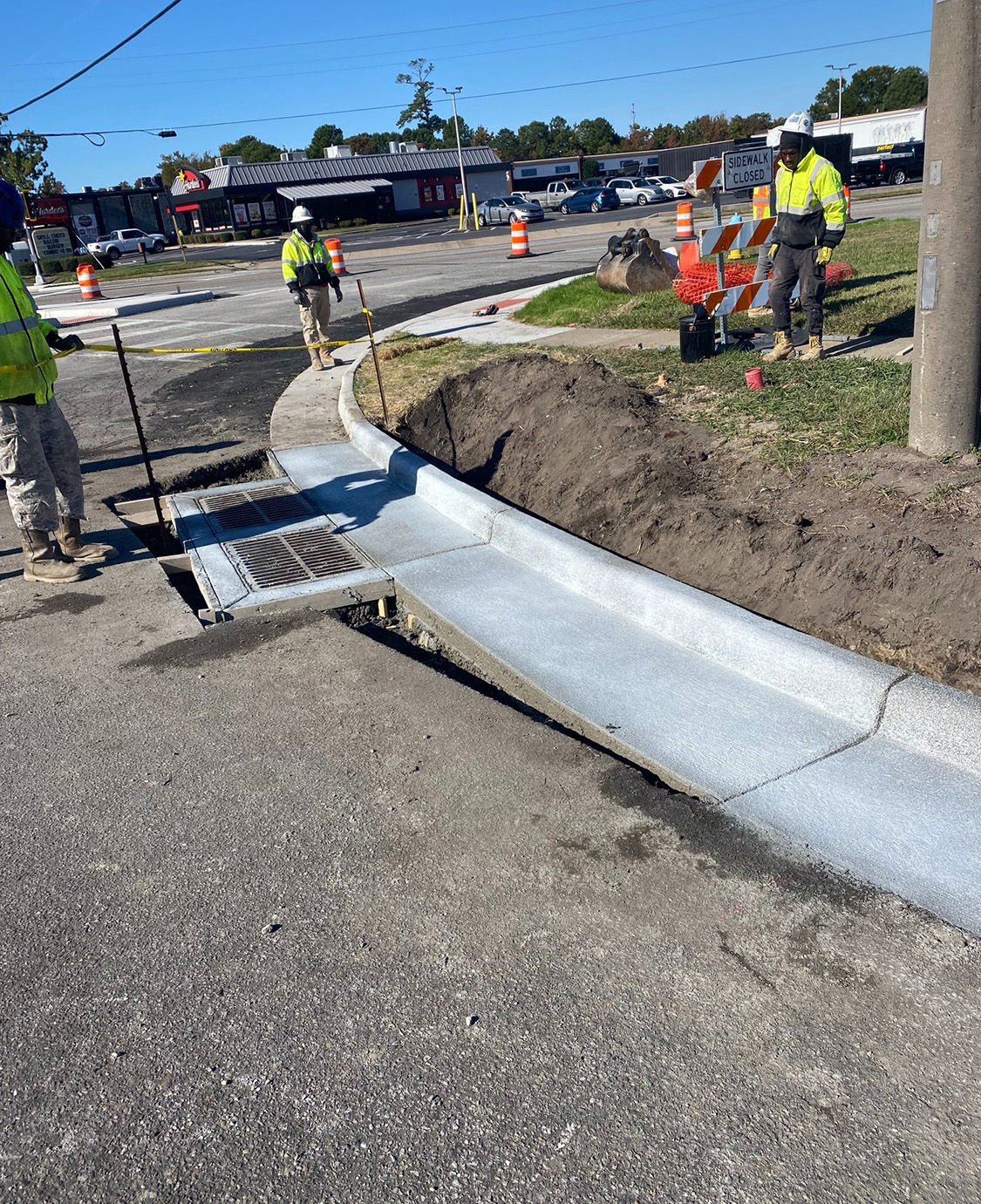 Northampton Blvd. & Baker St. Ped Improvements: